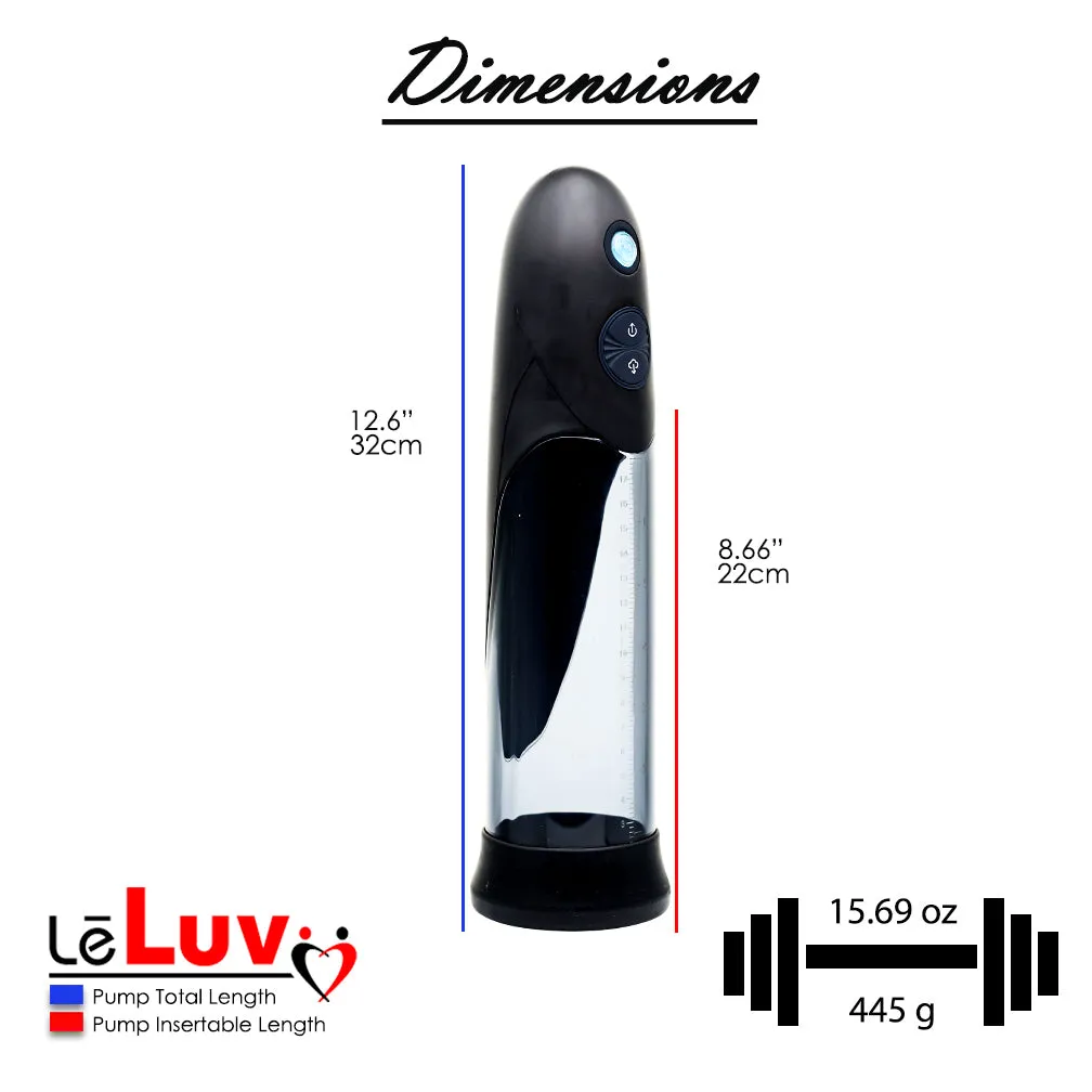 LeLuv BathBud Waterproof Fully Submersible Electric Penis Pump