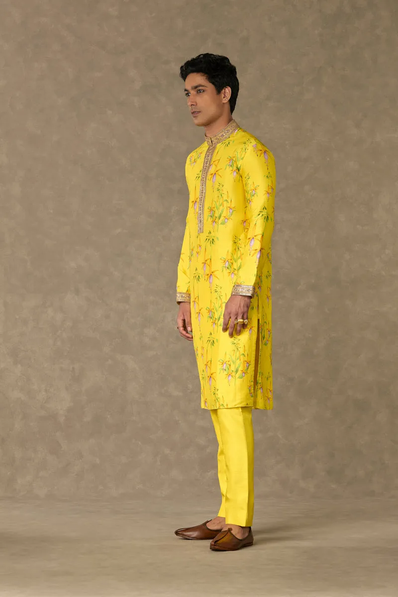 Lemon Yellow Juhi Kurta