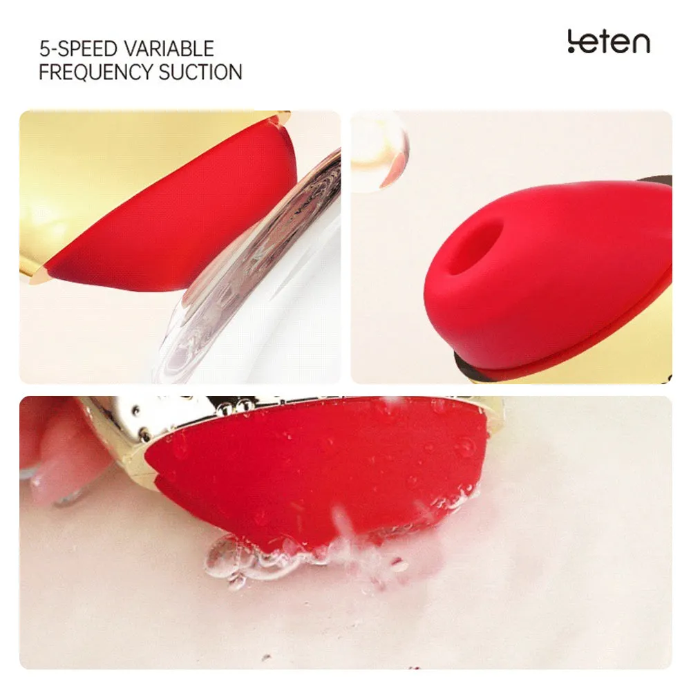 Leten Vacuum Sucking Massager Female Clitoral Vibrator