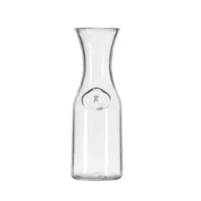 Libbey 97000 Wine Decanter, 39-3/4 oz. rim full (33-7/8 oz. at fill line), glass (H 10-7/8 in