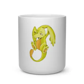 Lighender Heart Shape Mug