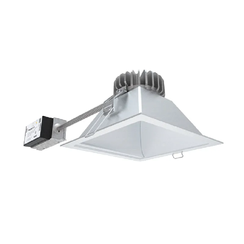 Lithonia LBR6SQ 6" Square Retrofit Downlight, Switchable 4CCT, 2000/2500/3000