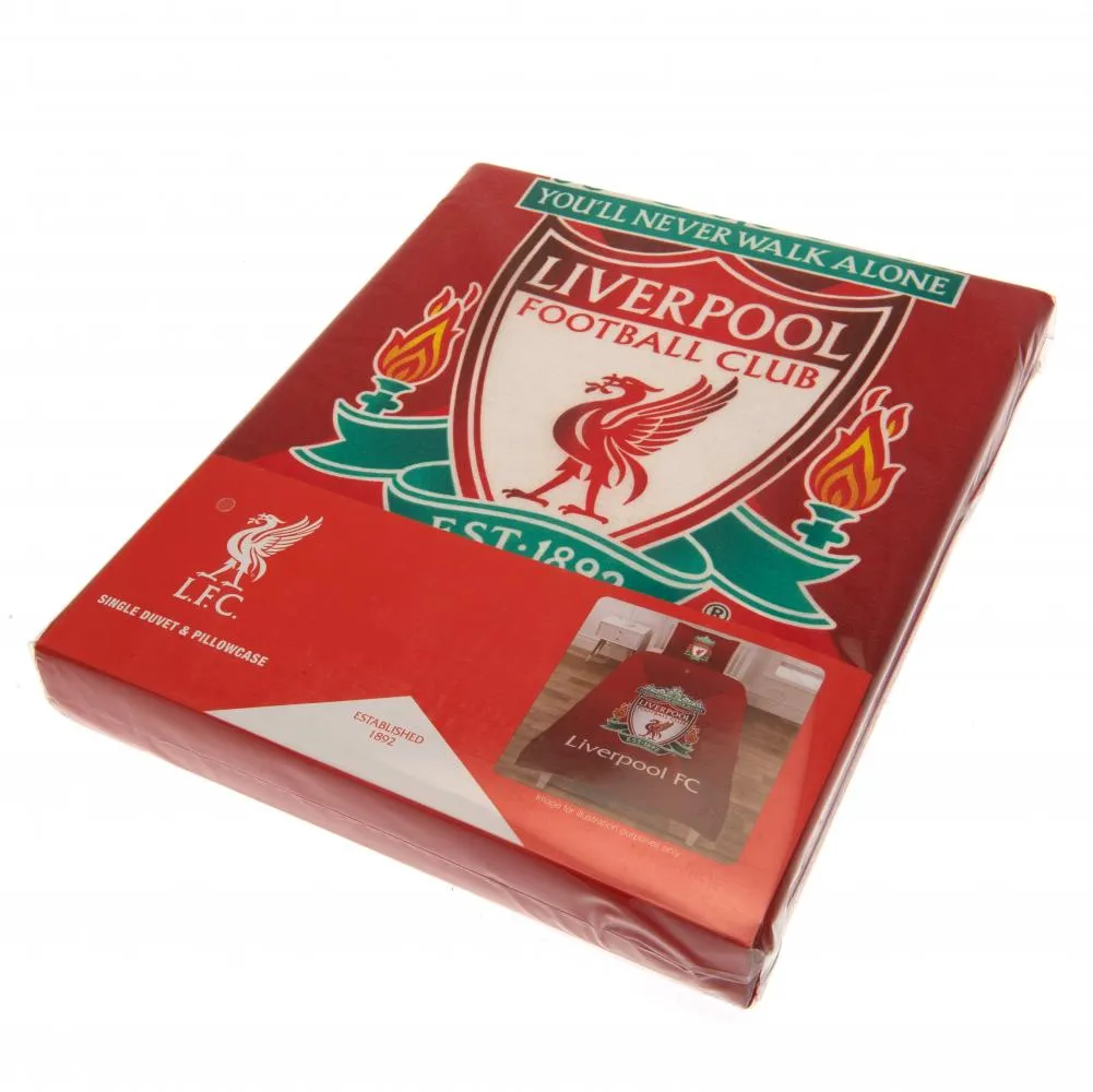 Liverpool Gradient Single Duvet Set