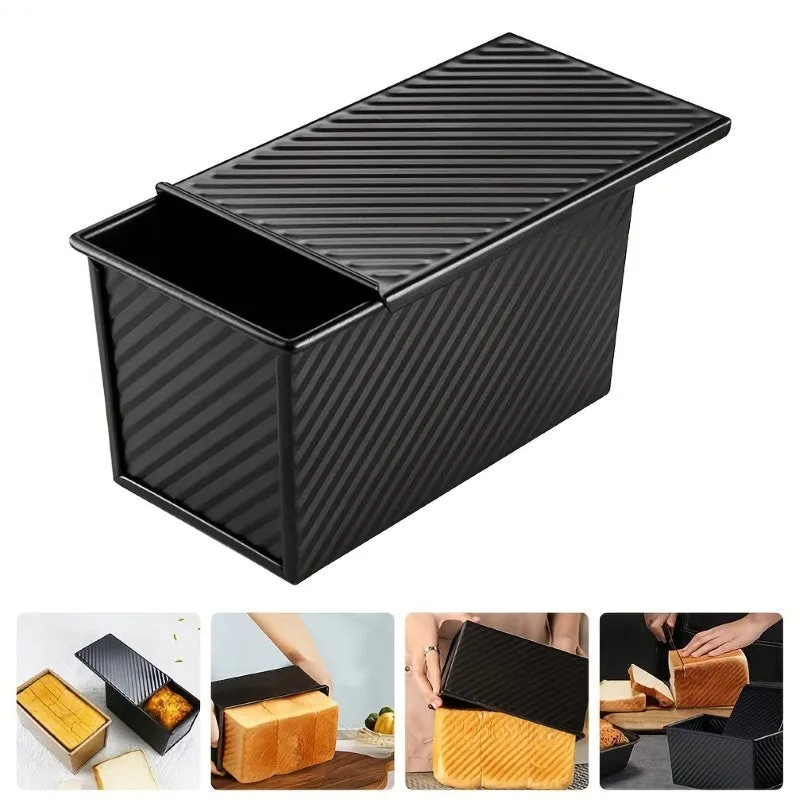 Loaf Pan with Lid Household Loaf Pan Baking Bread Pan Copper