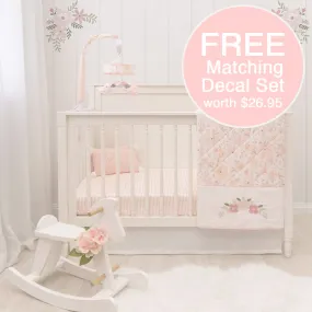 Lolli Living 4-piece Nursery Set - Meadow   Free matching decal set