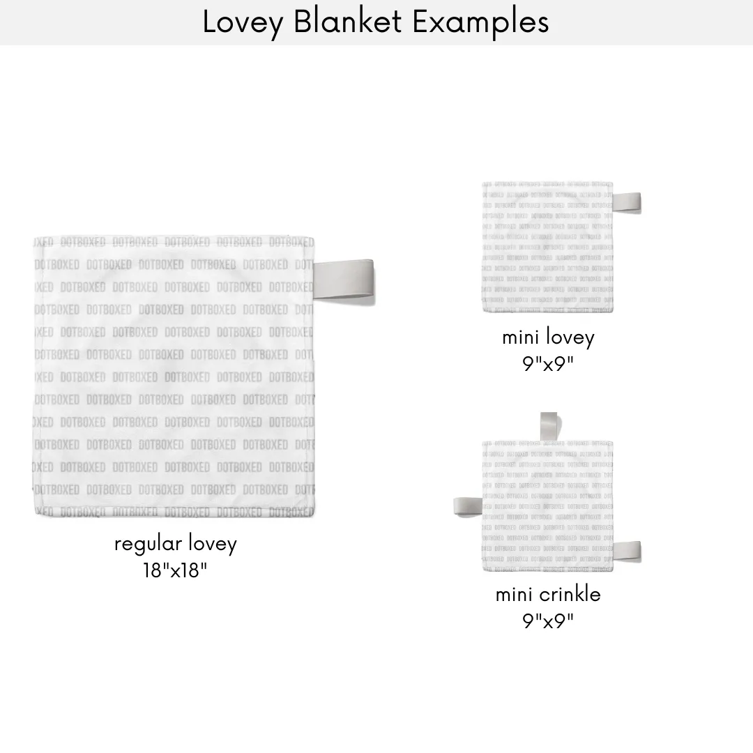 Lovey Blanket - Camouflage Green