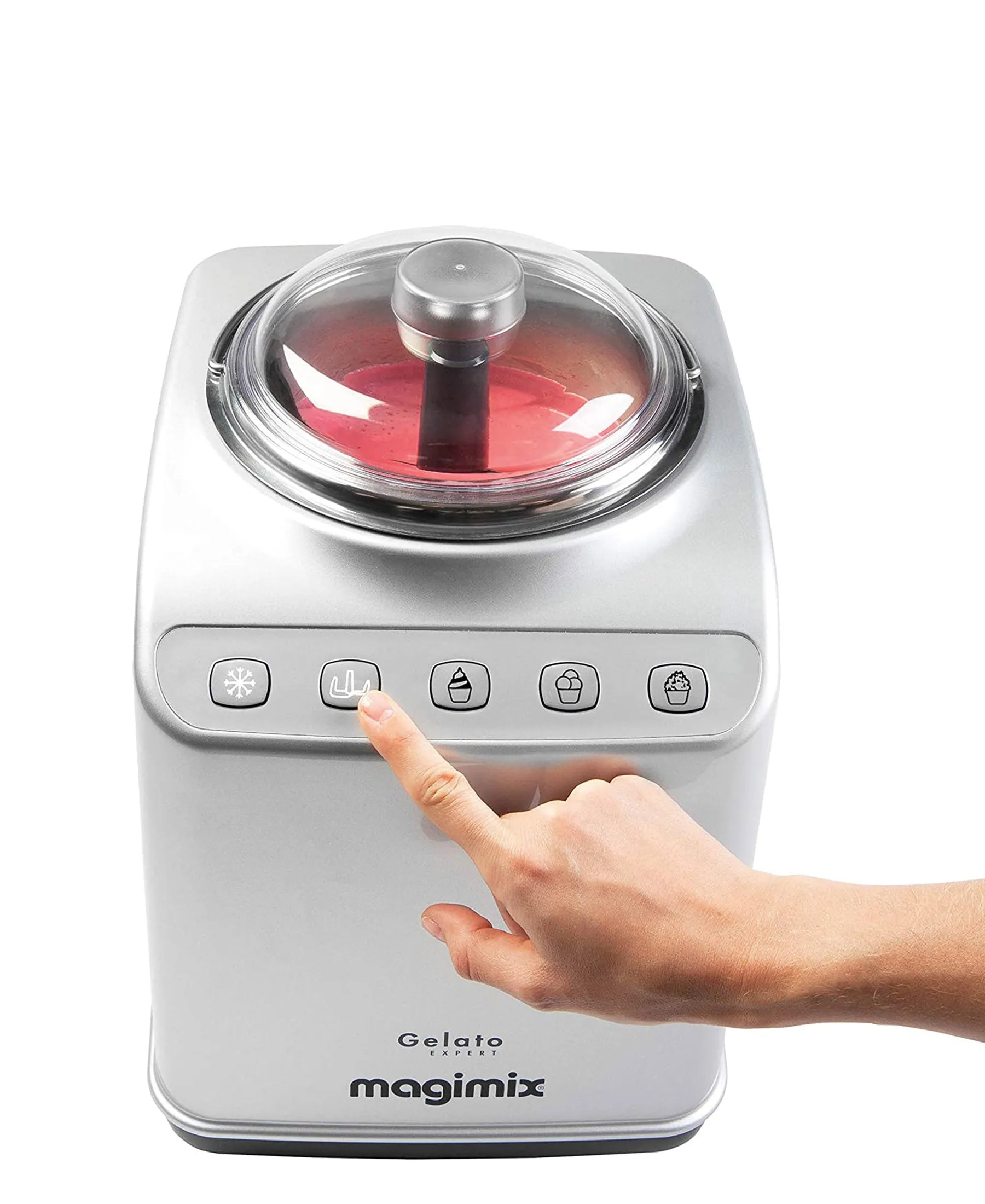 Magimix Gelato Expert Ice Cream Maker 180w - Chrome