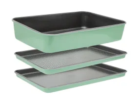 Maxwell & Williams Bakermaker Non-stick Roasting Set of 3 - Green