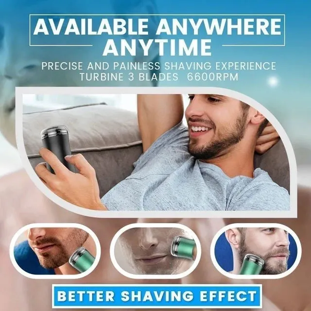 Mini Portable USB Rechargeable Shaver Electric Shaver for Men CHM-008