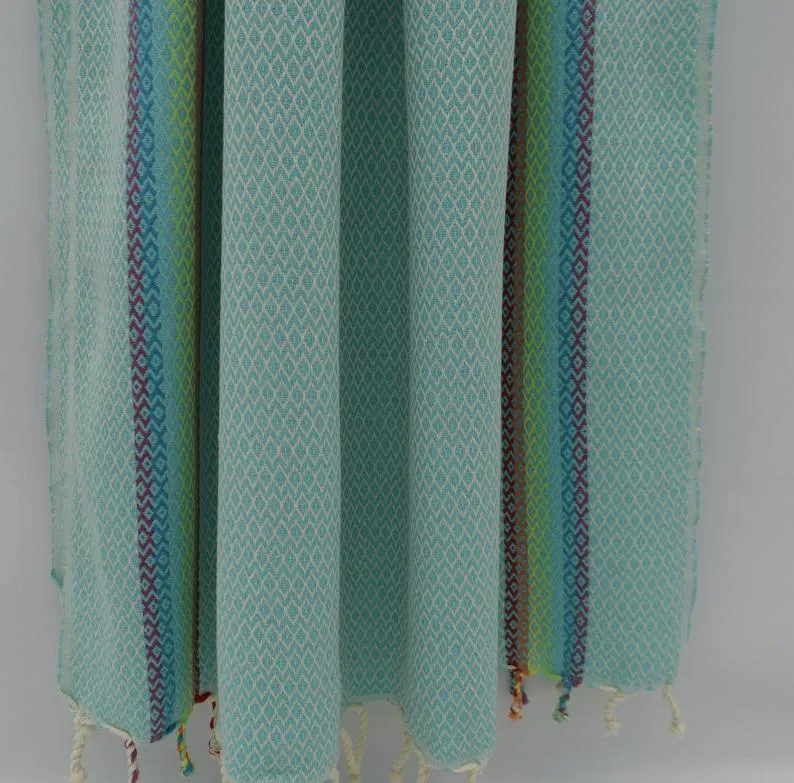 Mint Green Bay 100% Cotton Towel