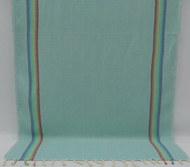 Mint Green Bay 100% Cotton Towel