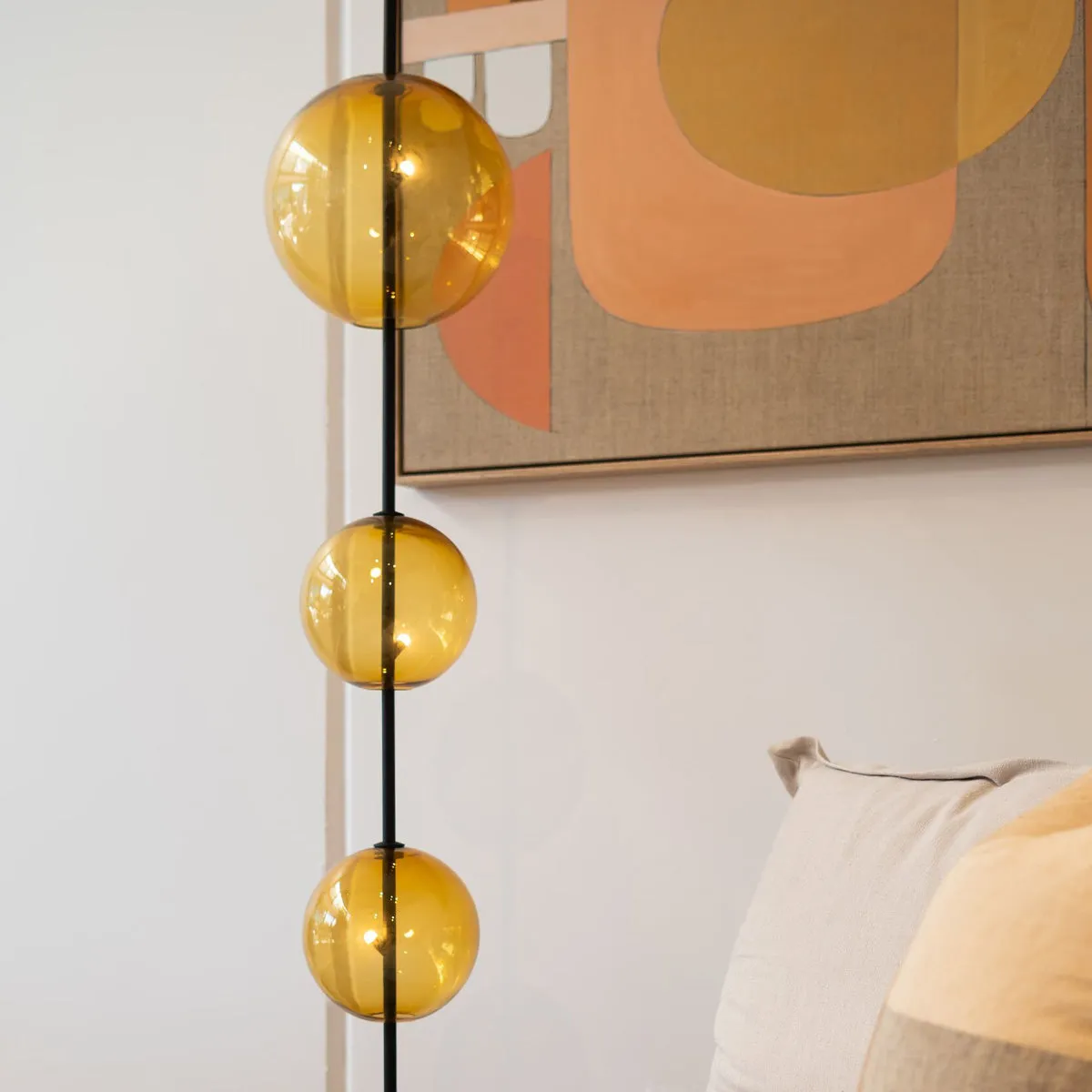 Modular Point Floor Lamp - Amber