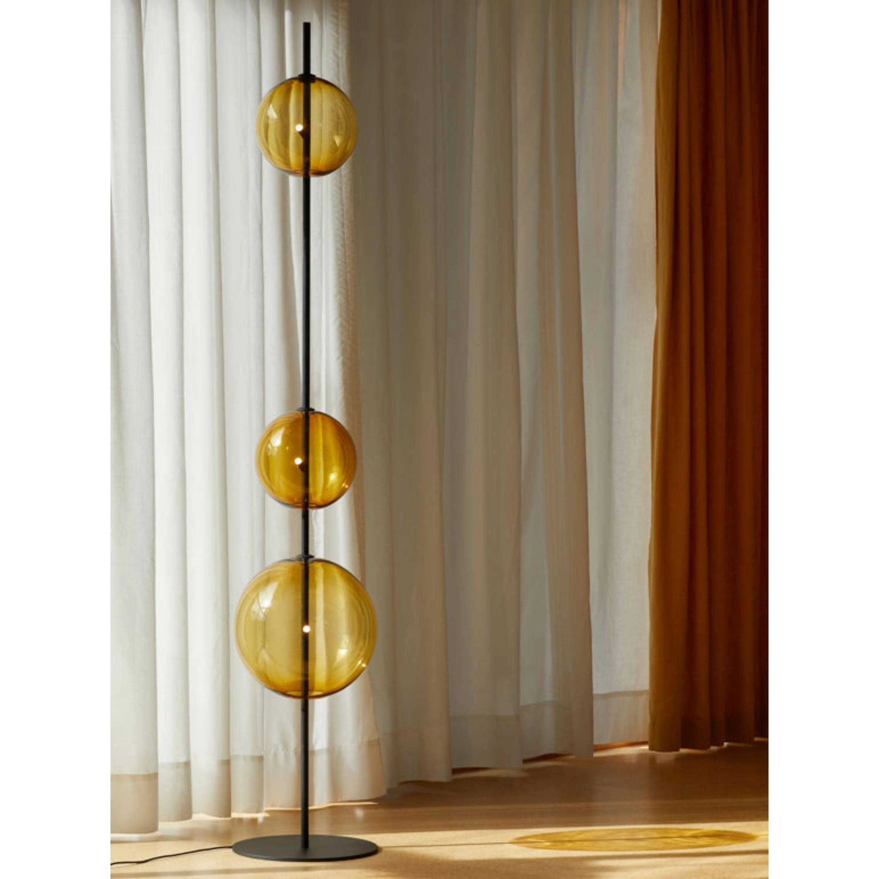 Modular Point Floor Lamp - Amber