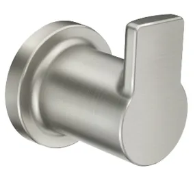 Moen Rinza Y1103BN Robe Hook, 1-Hook, Zinc, Brushed Nickel, Wall Mounting :CD  1: QUANTITY: 1