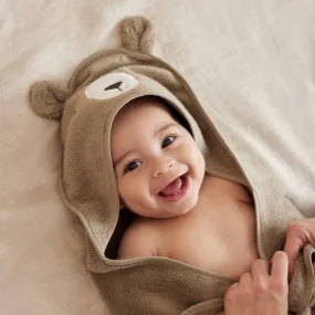 Mori Hooded Bear Baby Bath Towel