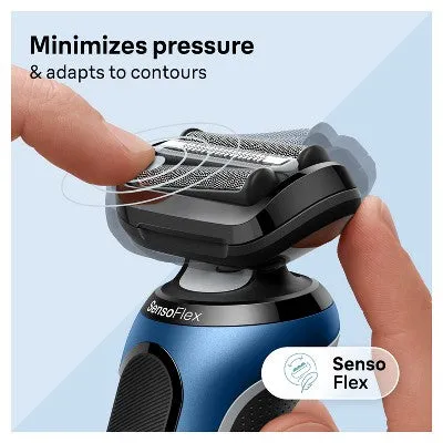 New - Braun Series 6-6172cc Rechargeable Wet & Dry Shaver   Smart Care Center