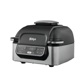 Ninja AG301UK Foodi Health Grill & Air Fryer  Black/Stainless Steel