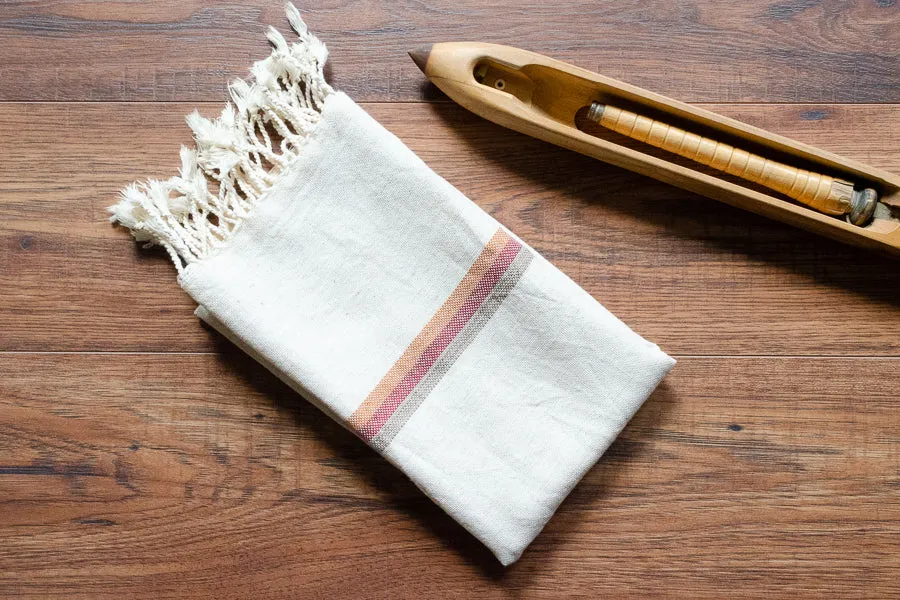 Olive Linen Hand Towel