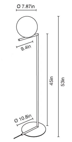 ON SALE FLOOR MODEL IC Lights F1 - Floor Lamp