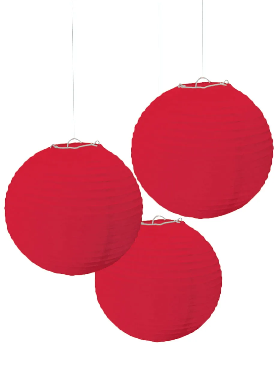 Paper Lanterns - 3 pack