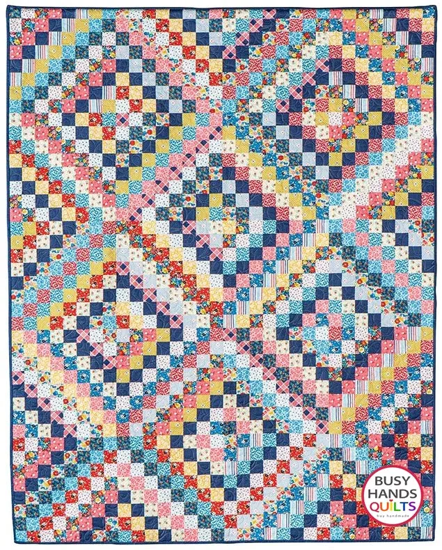 PATTERN, Scrappy Goodness Quilt by Myra Barnes