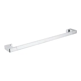 PEARL Single Towel Rail 600mm CHROME 8024-CH