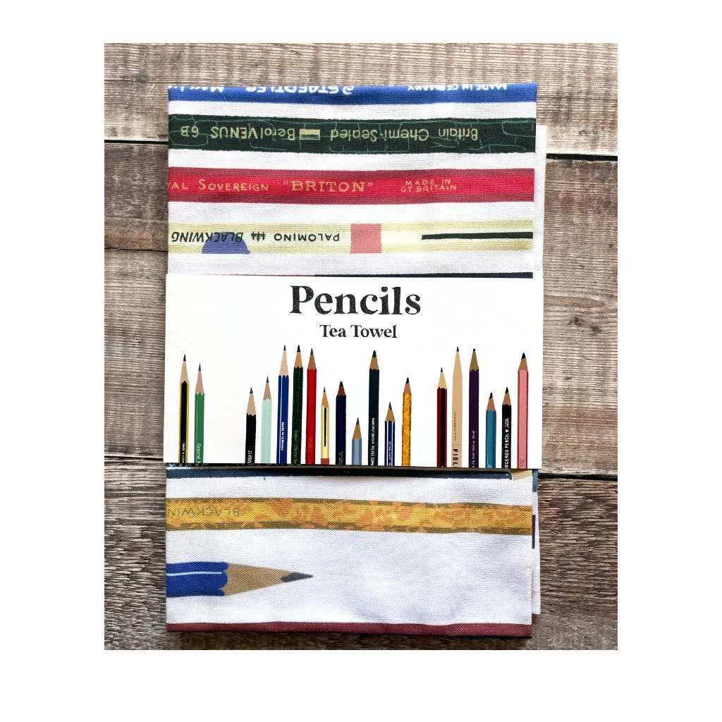 Pencils Tea Towel