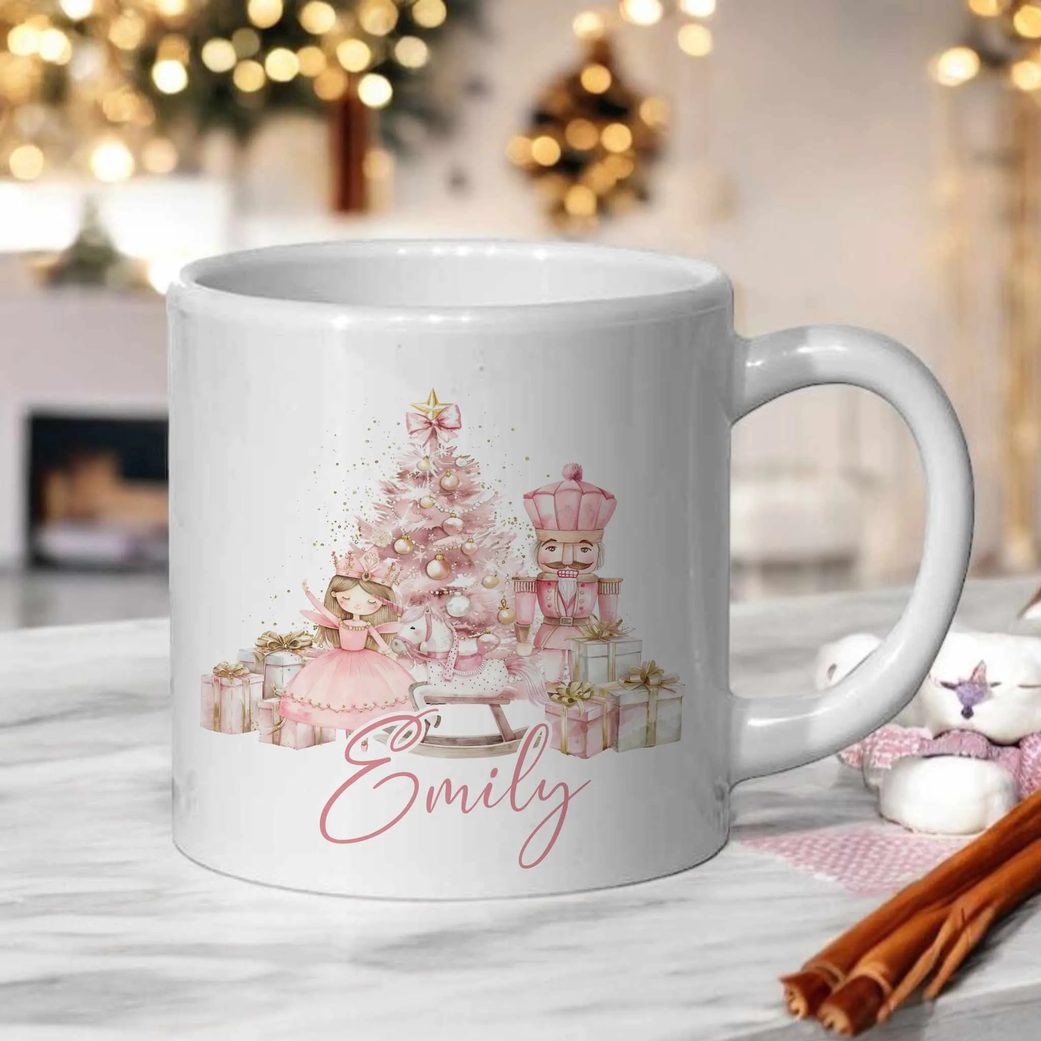 Personalised Children's Christmas Mug - 6oz Polymer Unbreakable Mug