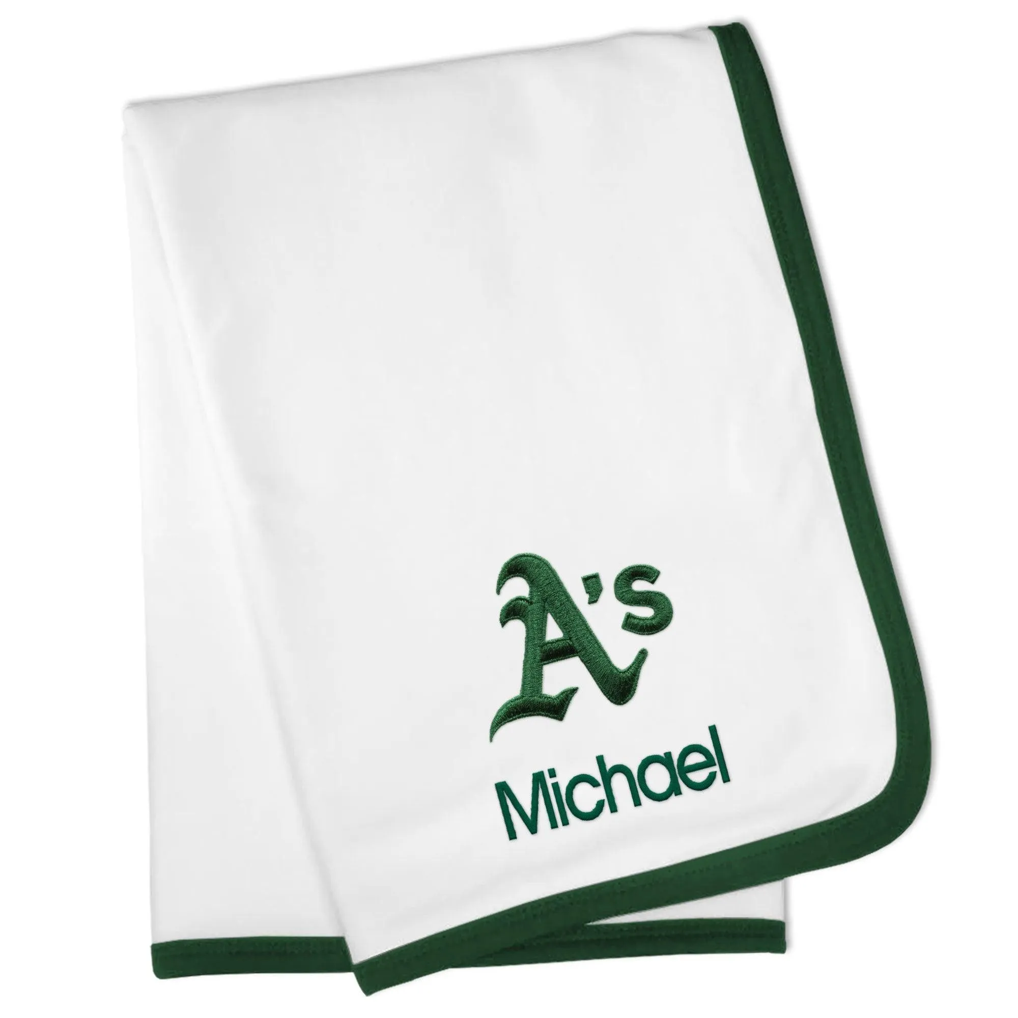 Personalized Oakland Athletics Blanket