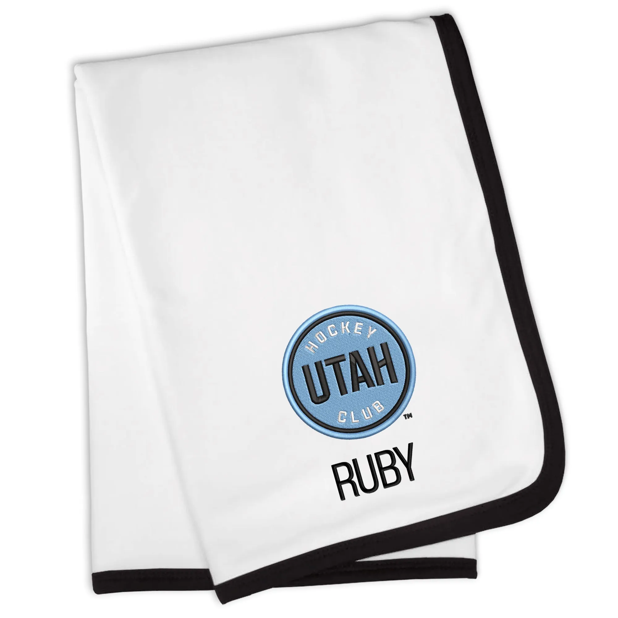 Personalized Utah Hockey Club Blanket