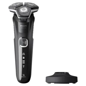 Philips Series 5000 Wet & Dry Electric Shaver - Deep Black | S5898/25