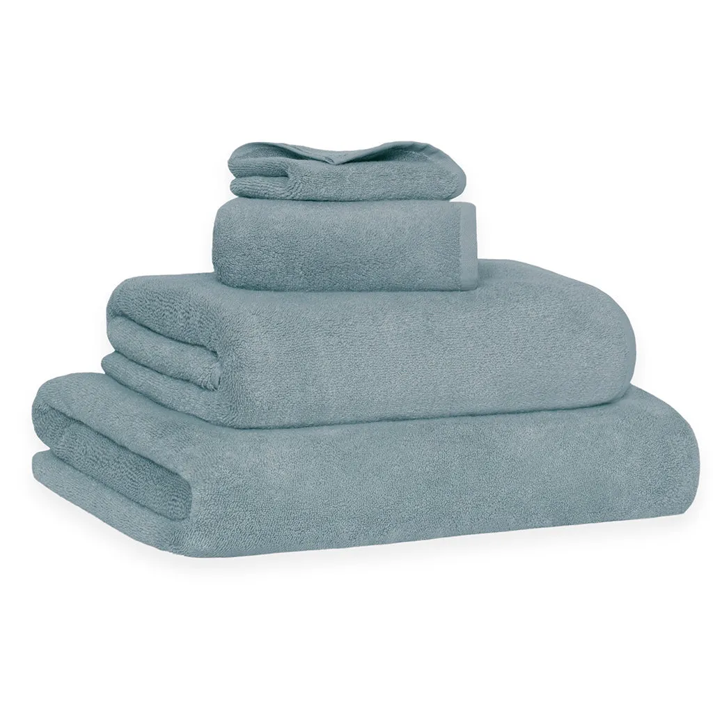 Plush Coastal Blue Towel Resort Bundle (4 Wash   4 Hand   4 Bath Towels   2 Bath Sheets)