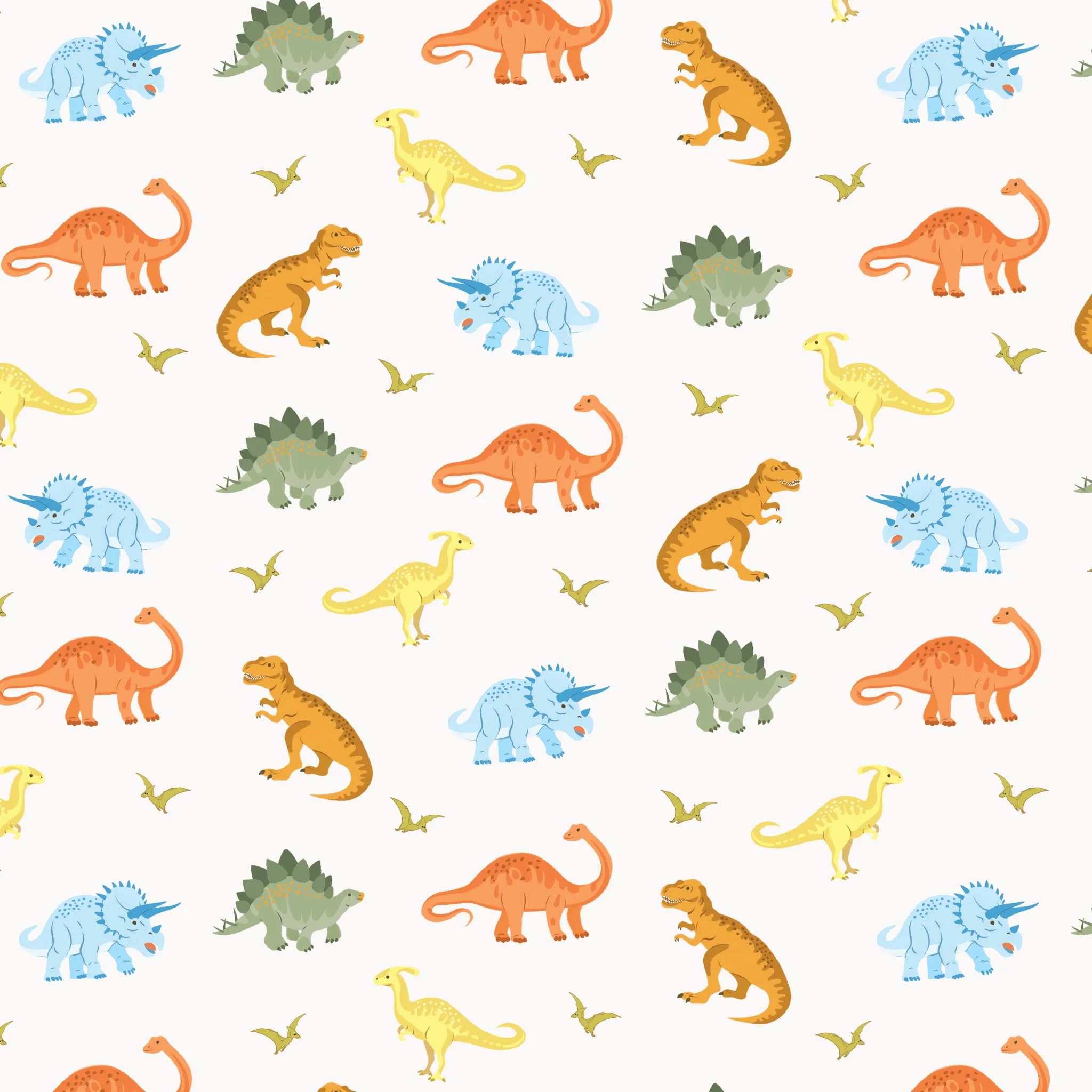 Powder Blue Jurassic Crew 2-Pack Toddler Pillow Case