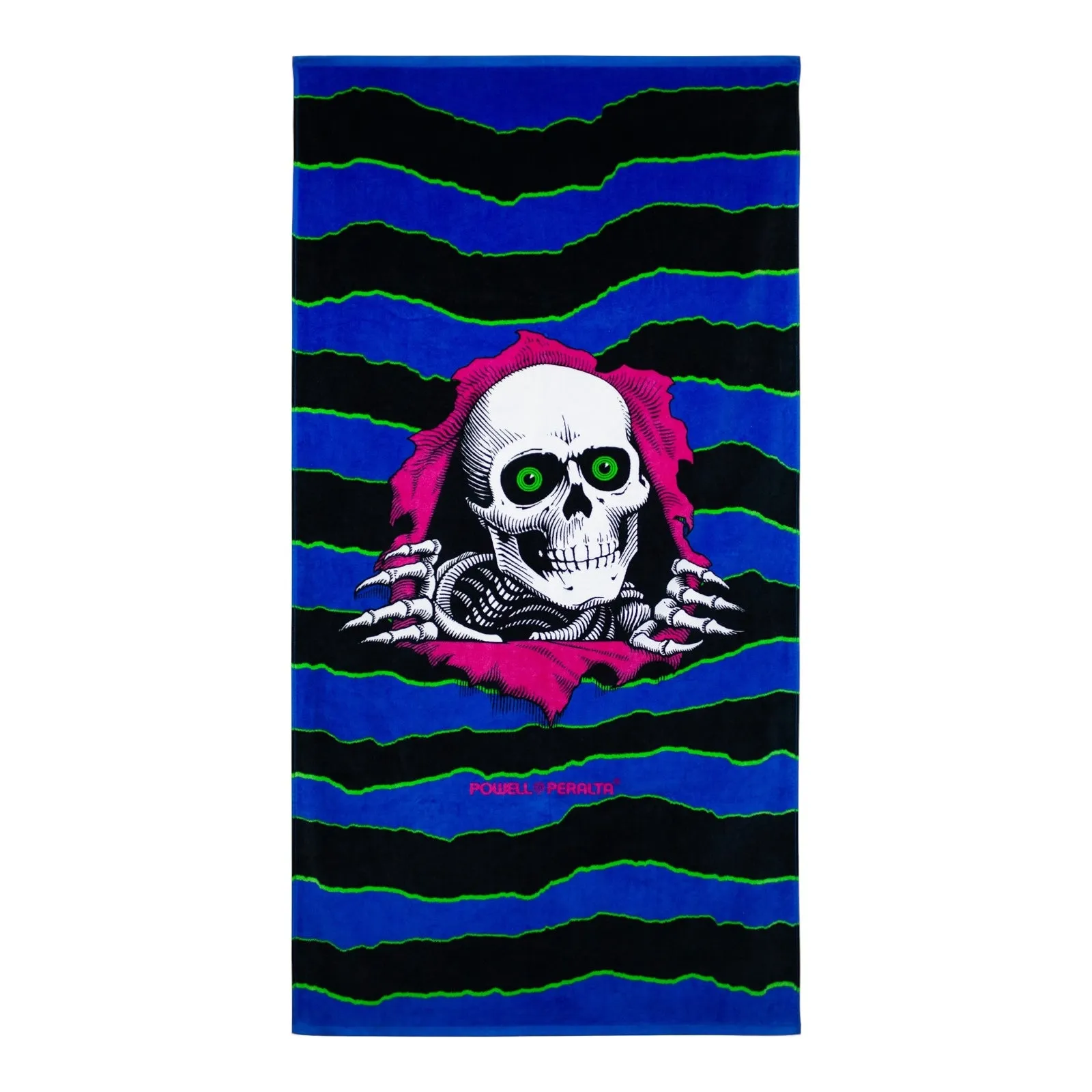 Powell Peralta Ripper Beach Towel Blacklight