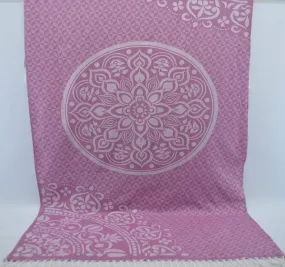 Purple Mandala 100% Cotton Towel