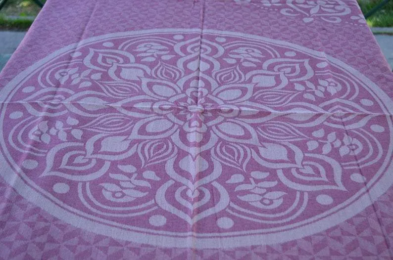 Purple Mandala 100% Cotton Towel