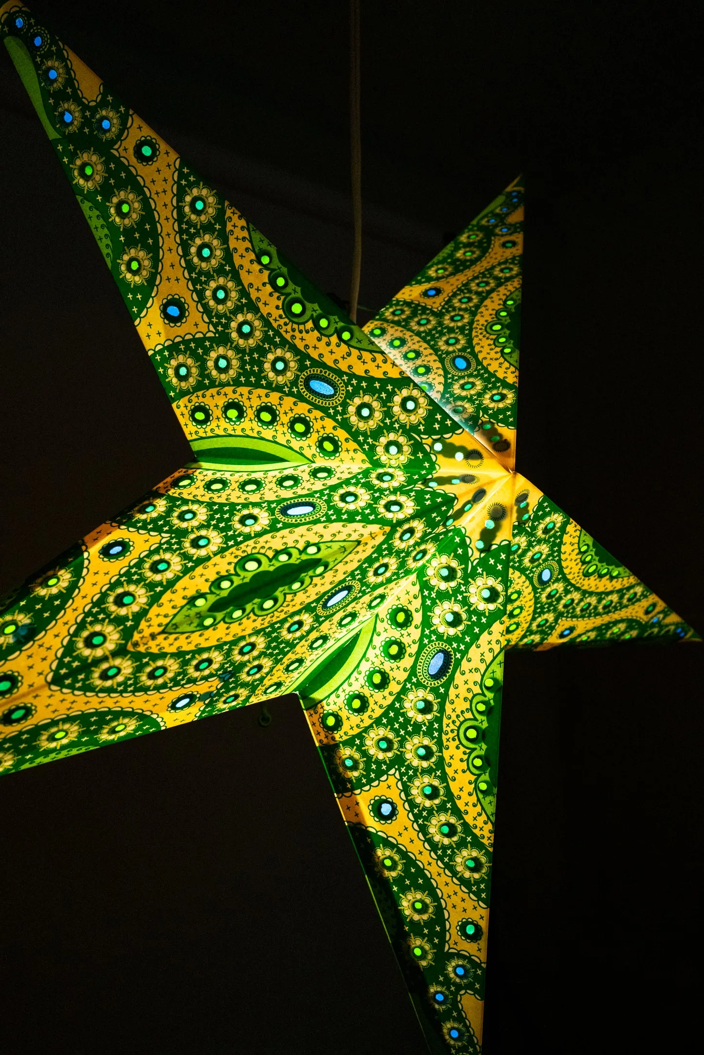 Rajasthani Decorative Star Paper Lantern