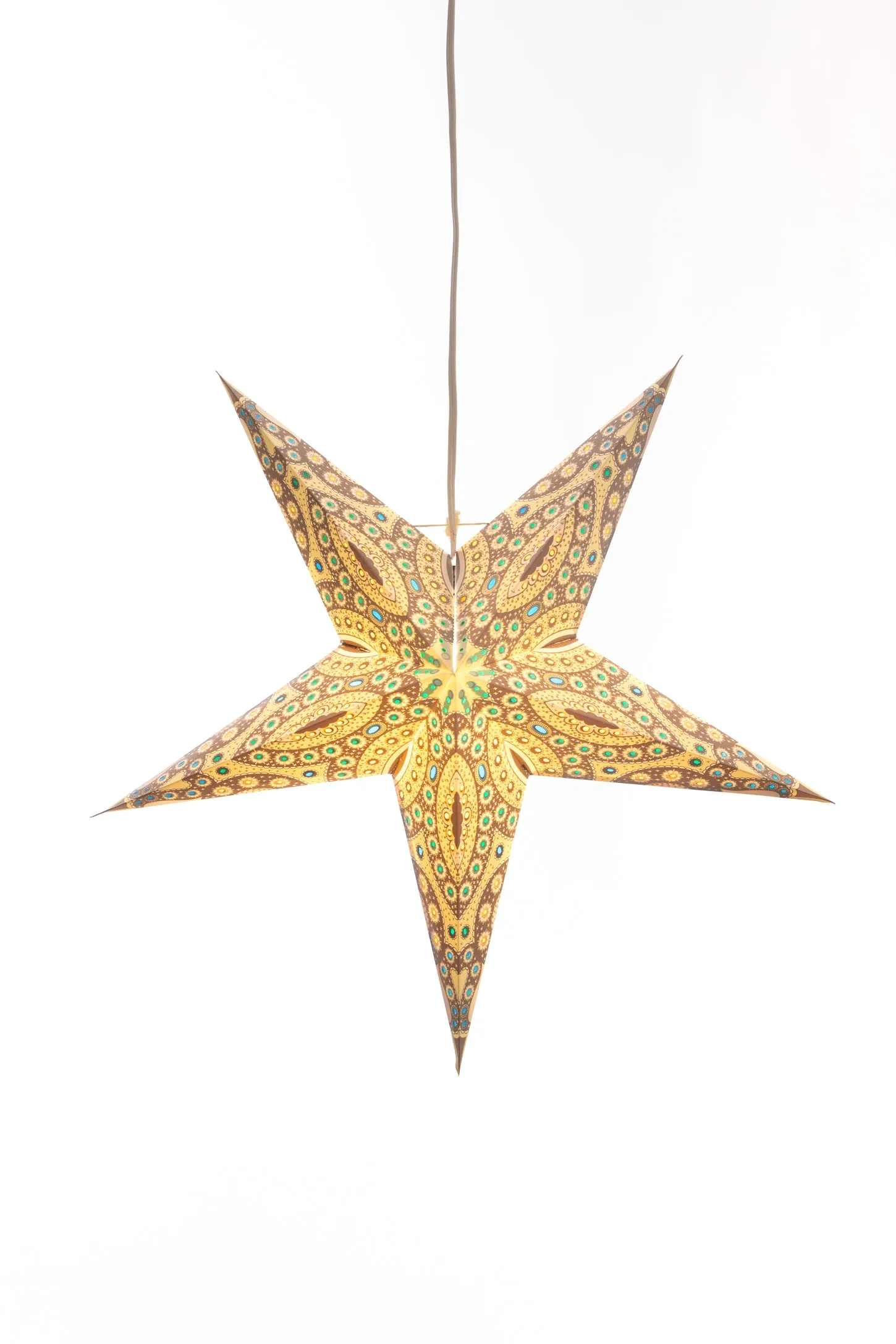 Rajasthani Decorative Star Paper Lantern