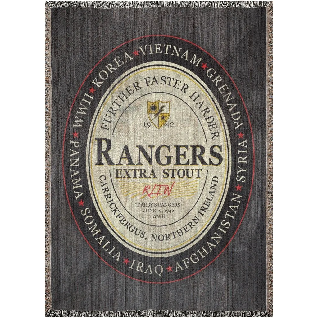 Ranger Guinness Woven Blanket