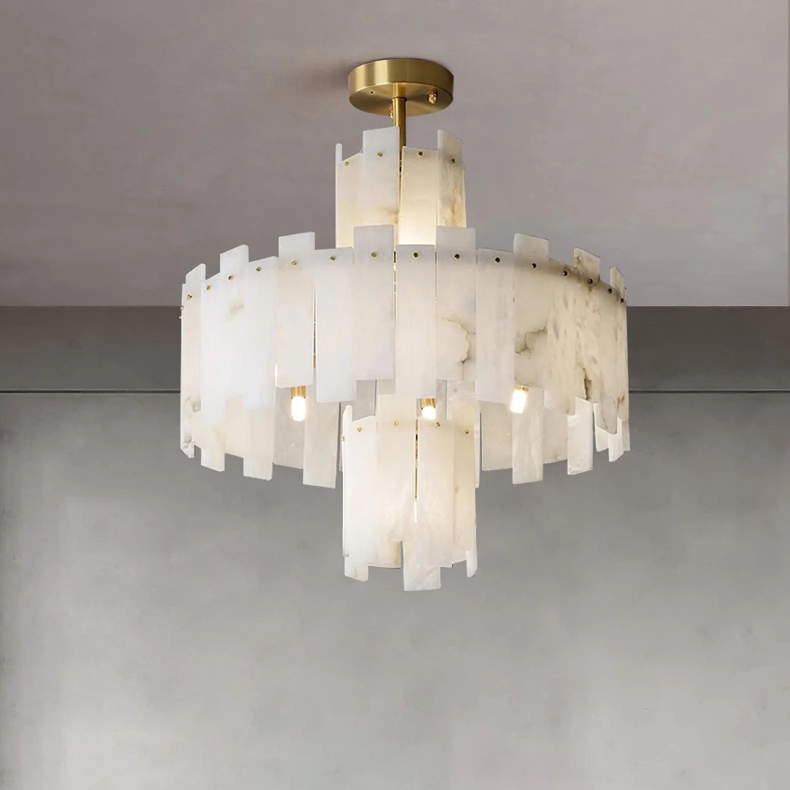 Regina Alabaster Chandelier