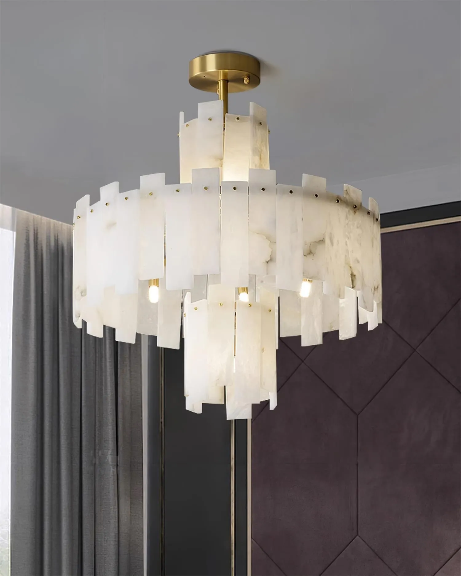 Regina Alabaster Chandelier