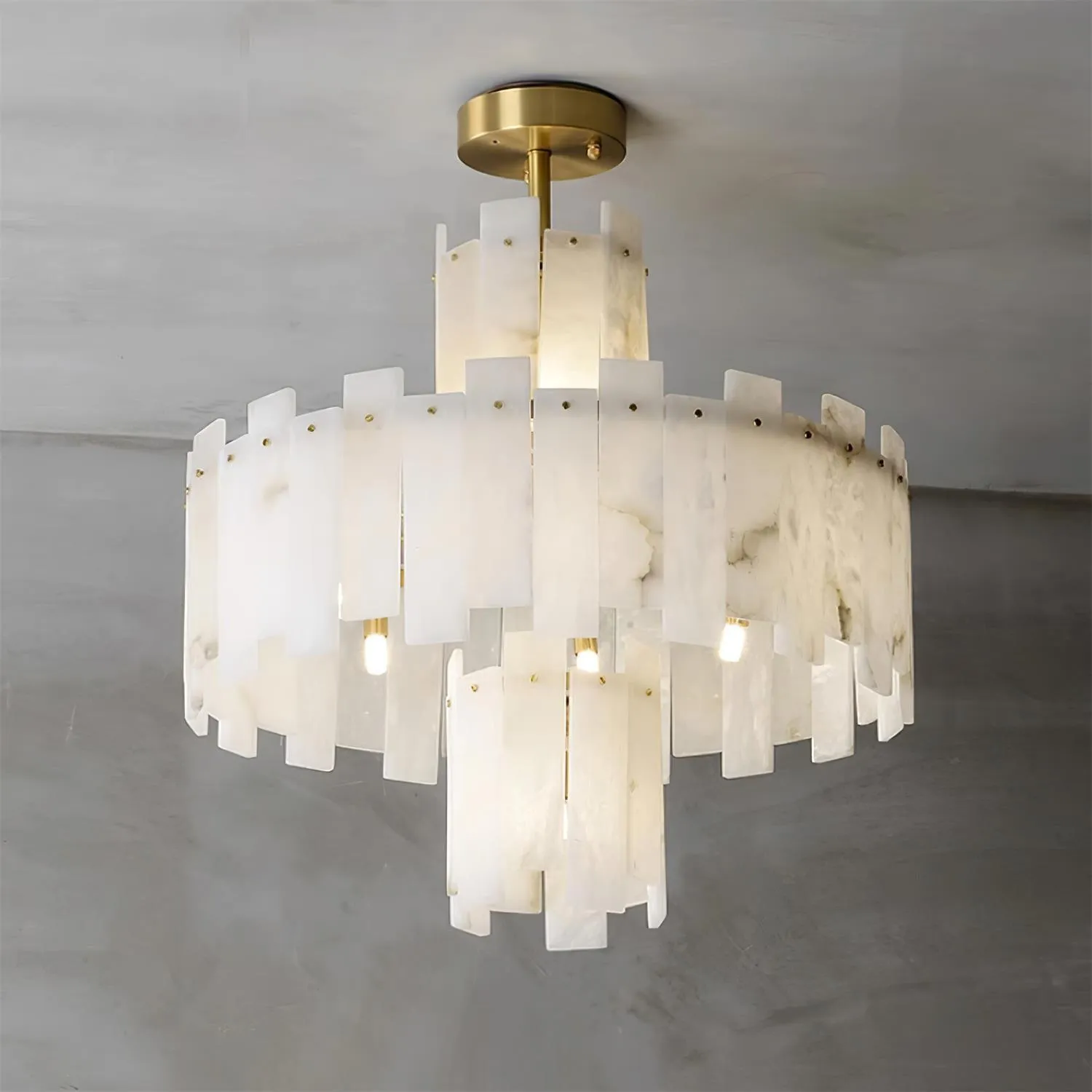 Regina Alabaster Chandelier