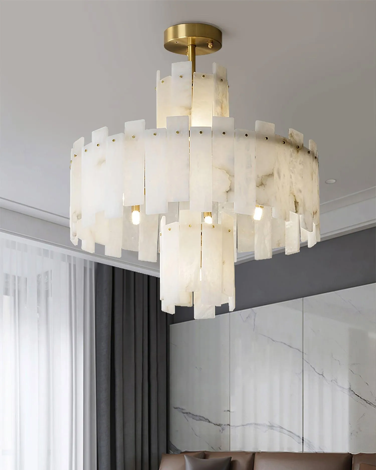 Regina Alabaster Chandelier