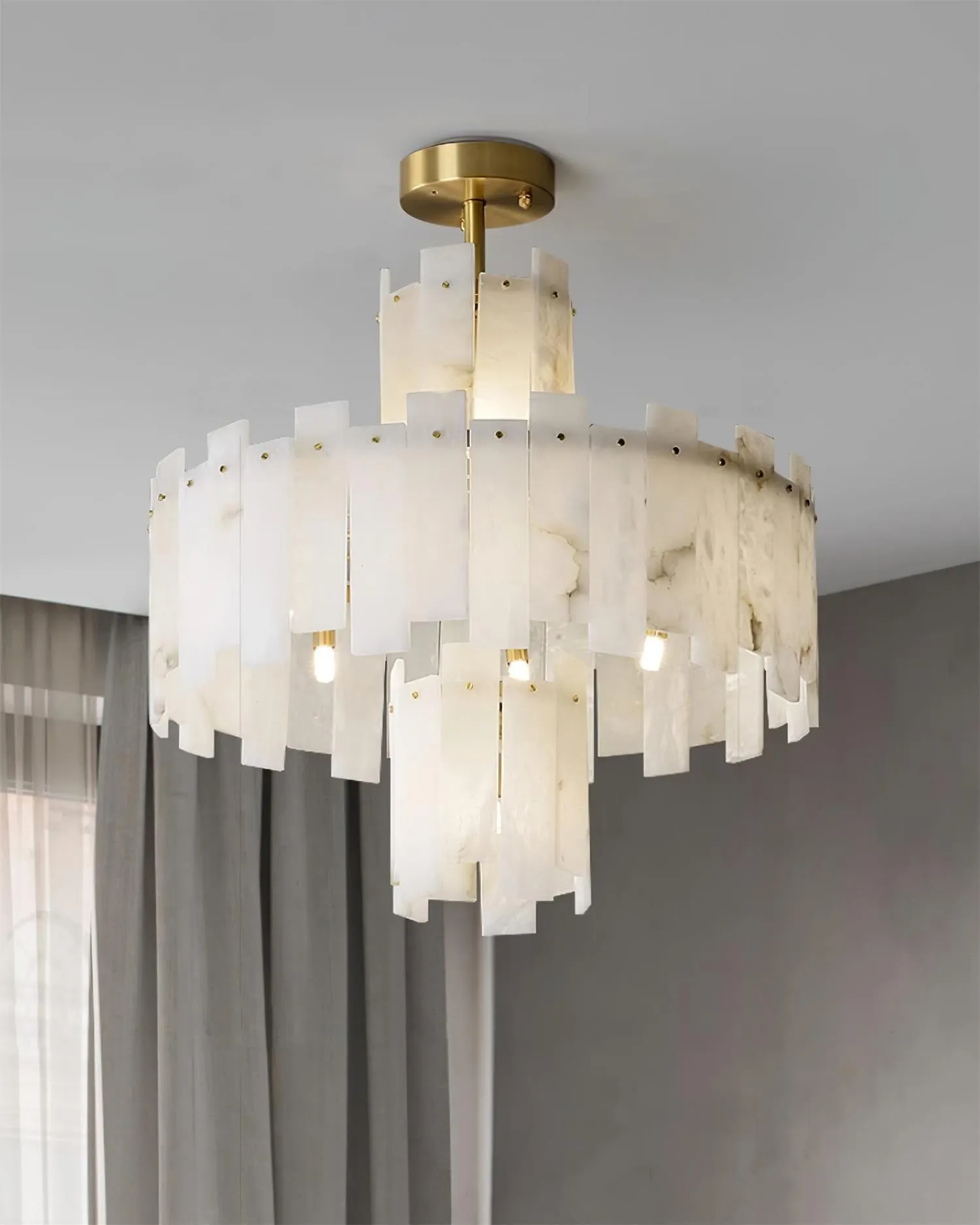 Regina Alabaster Chandelier