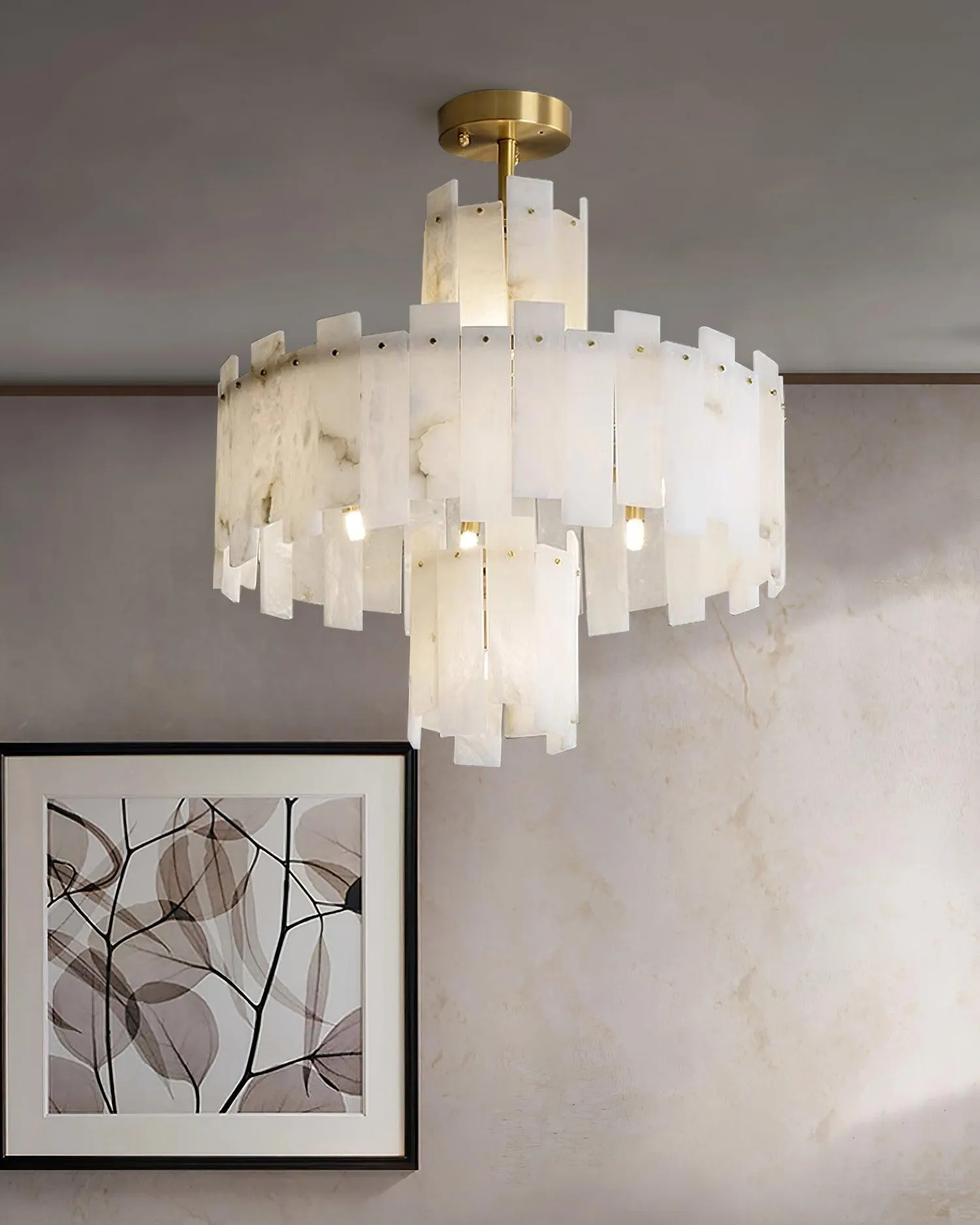 Regina Alabaster Chandelier