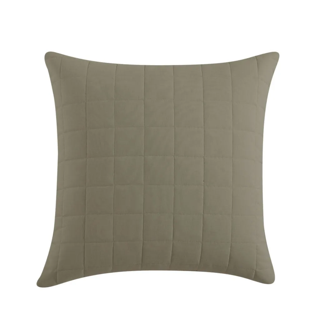 Rhodes Moss European Pillow Sham by Logan & Mason