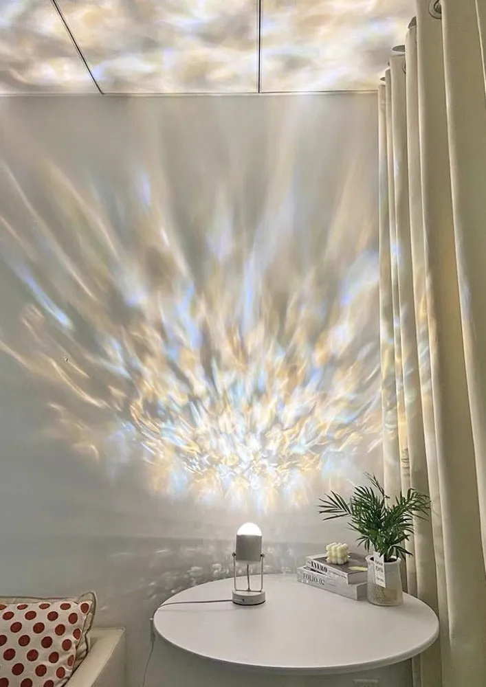 Ripple Projector Decorative Table Lamp - Creative Modern Ambient Night Light