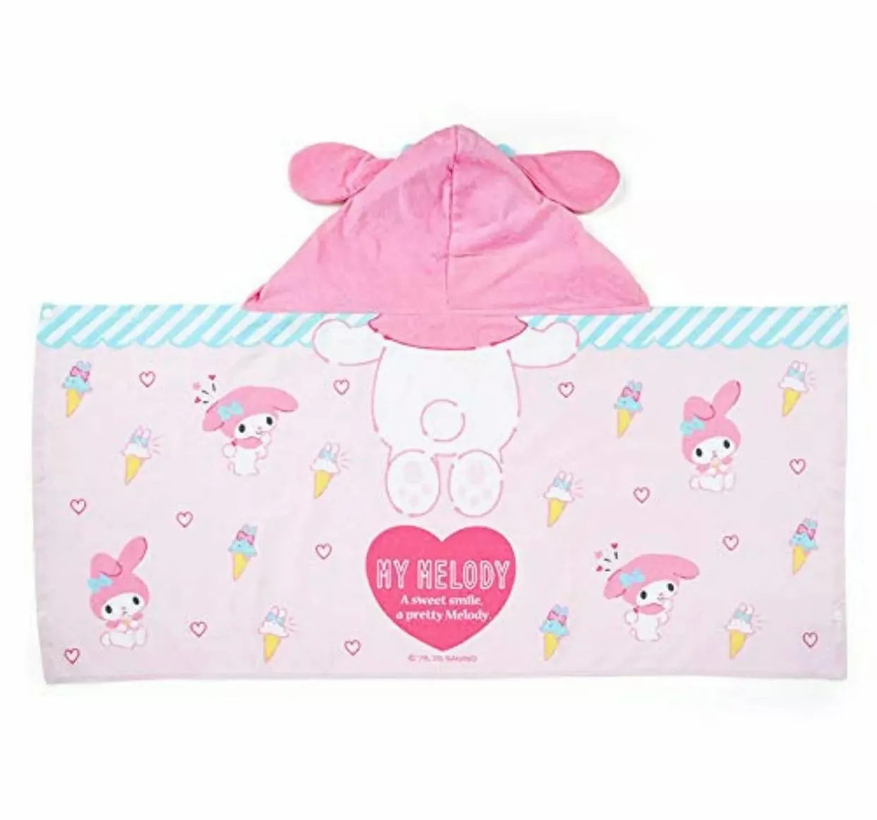 Sanrio Character Bath Towel with Hood