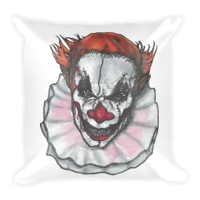 Scary Clown by Robert Bowen Cushion