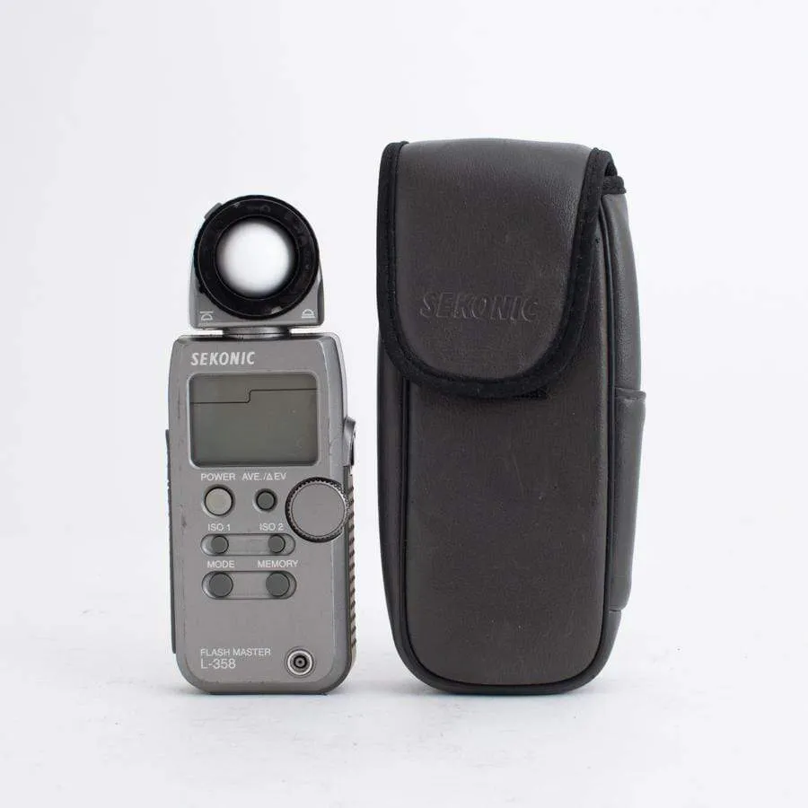 Sekonic L-358 Light Meter no. 000457